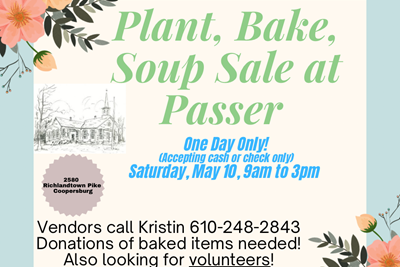Plant/Bake/Soup Sale @ Passer Community  Center