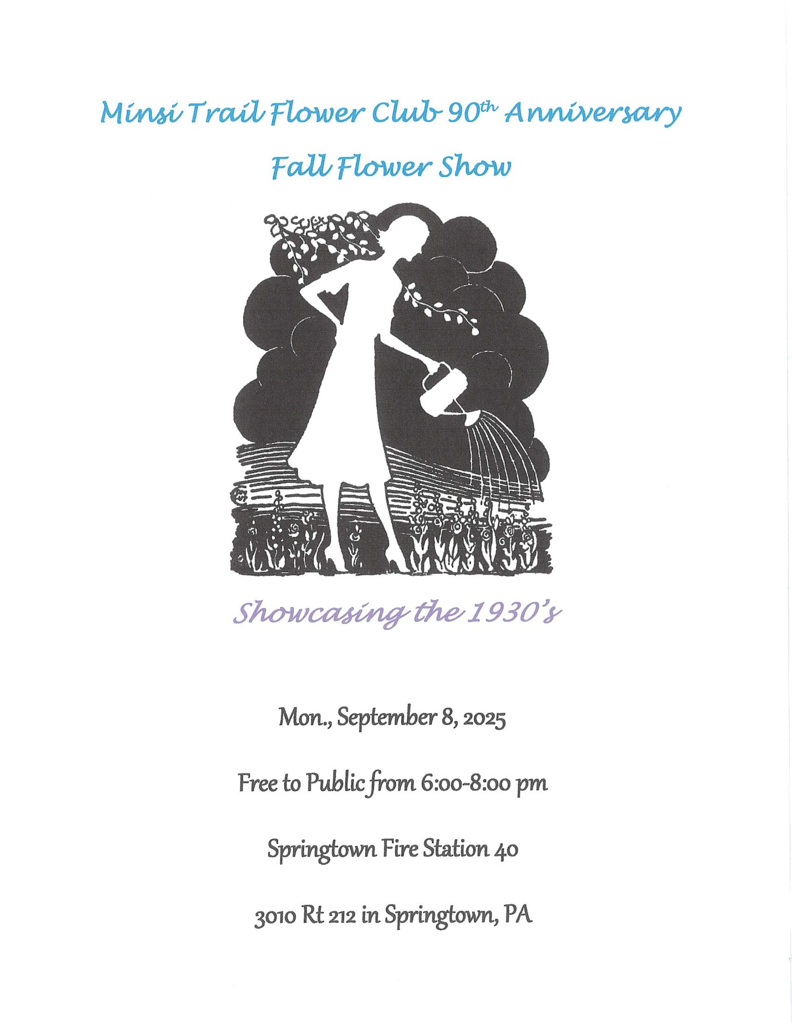 Minsi Trail Fall Flower Show