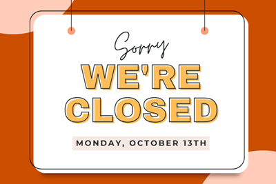 Township Building Closed 10/13/2025