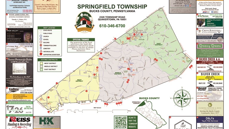 Springfield Township Information Map