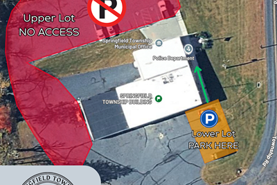 Temporary Parking & Access Changes at Springfield Township Building